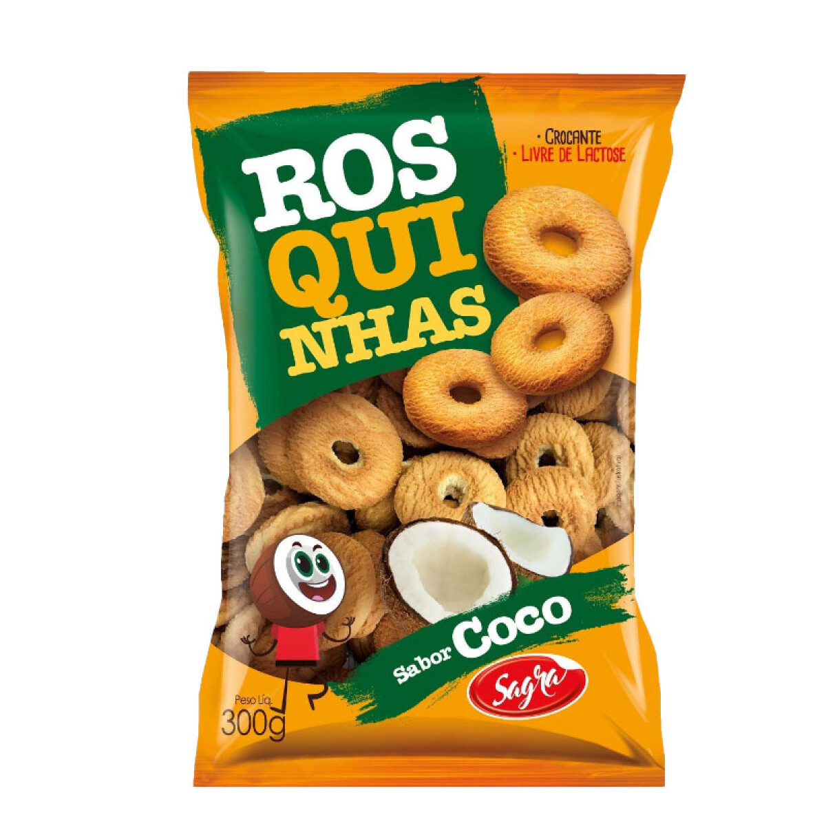GALLETITA ROSCA SAGRA COCO 300 GRS 