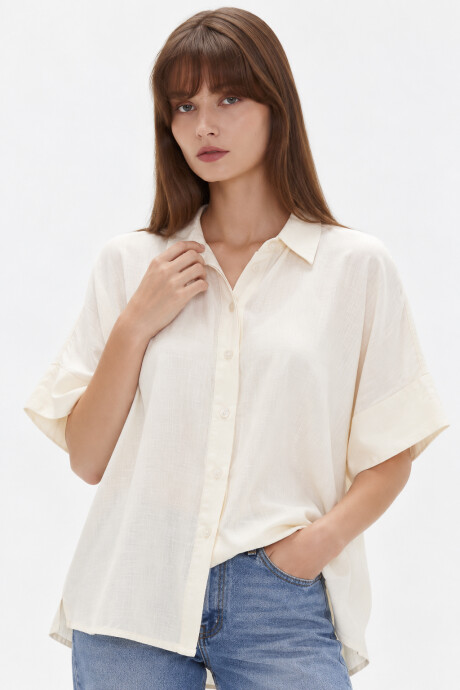 Camisa Litsa Crudo / Natural