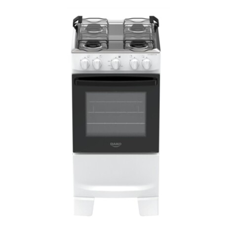 Cocina a Gas Dako Amazonas 4 Hornallas Blanco