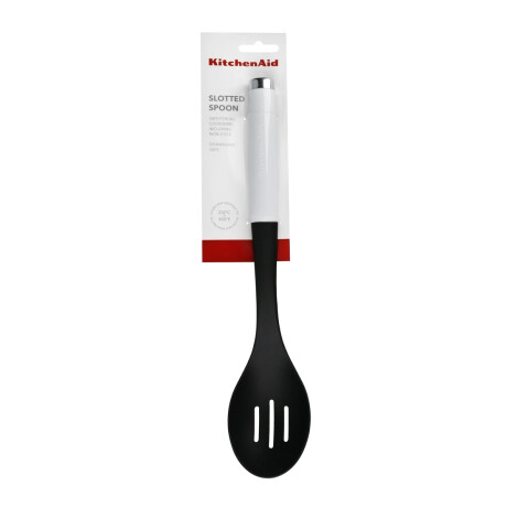 Cuchara de Servir Ranurada Blanca 35 cm KitchenAid Cuchara de Servir Ranurada Blanca 35 cm KitchenAid
