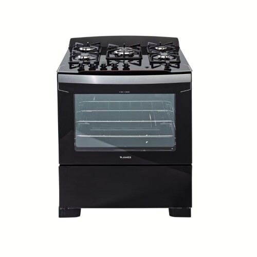 Cocina a Gas 5 Hornallas James C 805 V Negro Cocina a Gas 5 Hornallas James C 805 V Negro