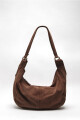 Bolso Roma Gamuza Marron