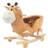 Balancin Mecedor buggy 2 en 1 animales jirafa
