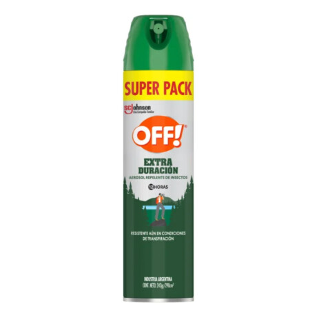 Repelente OFF Extra Duración en Aerosol 243ml Repelente OFF Extra Duración en Aerosol 243ml