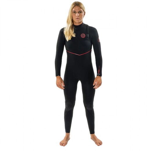 Traje Rip Curl Mujer Flash Bomb Fusion 4/3 Zip Free Traje Rip Curl Mujer Flash Bomb Fusion 4/3 Zip Free