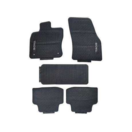 Alfombra Vw Taos Set De Cinco Piezas