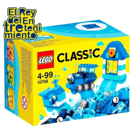 Lego Caja Creativa Classic Juego Encastre Colores Azul