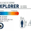 Sobre de dormir Explorer National Geographic Amarrillo