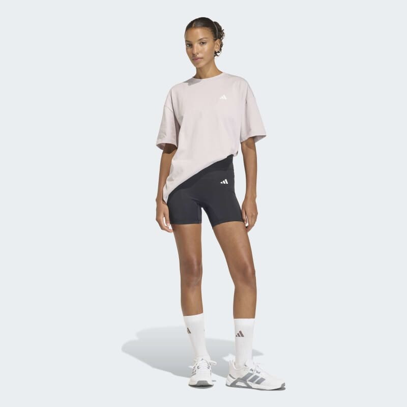 Calza Adidas Corta Optime Essentials Workout Negro