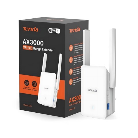 Range Extender Tenda A33 Wifi-6 AX3000 Range Extender Tenda A33 Wifi-6 AX3000