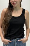 Musculosa Rib Negra Musculosa Rib Negra