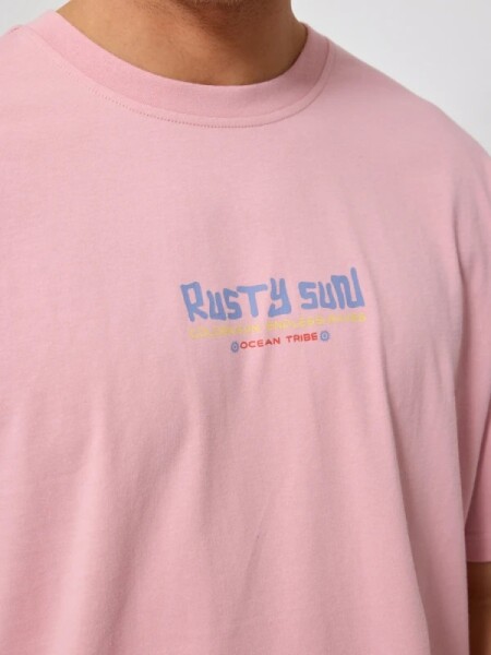 T-SHIRT RUSTY EXAVI ROSADO
