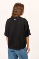 REMERA SURF HIGH BOXY TEE J-negro