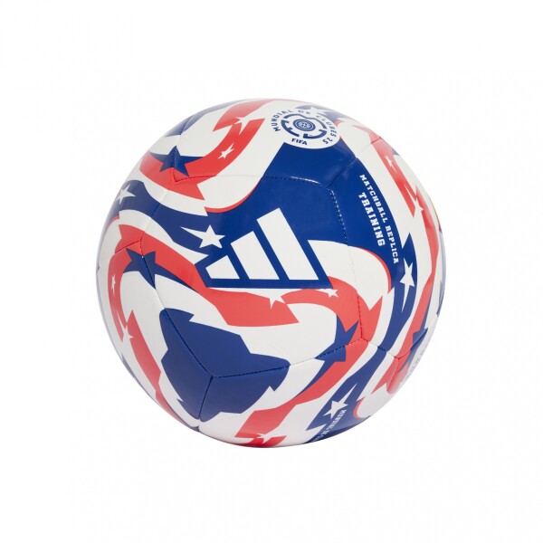 adidas PELOTA DE ENTRENAMIENTO MUNDIAL DE CLUBES FIFA 25 White/Scarlet/Blue