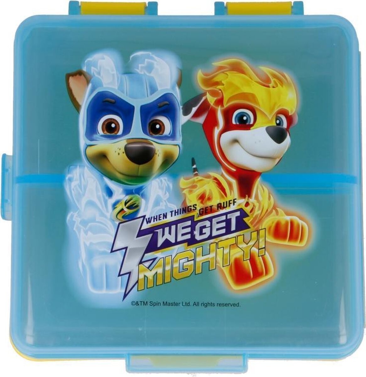 Lunchera Multicompart Plástico Sq Masc Paw Patrol 