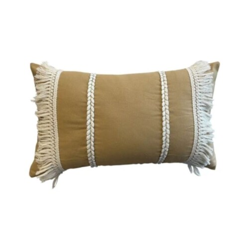 Almohadón trenzas - 50x30cm - Beige Almohadón trenzas - 50x30cm - Beige
