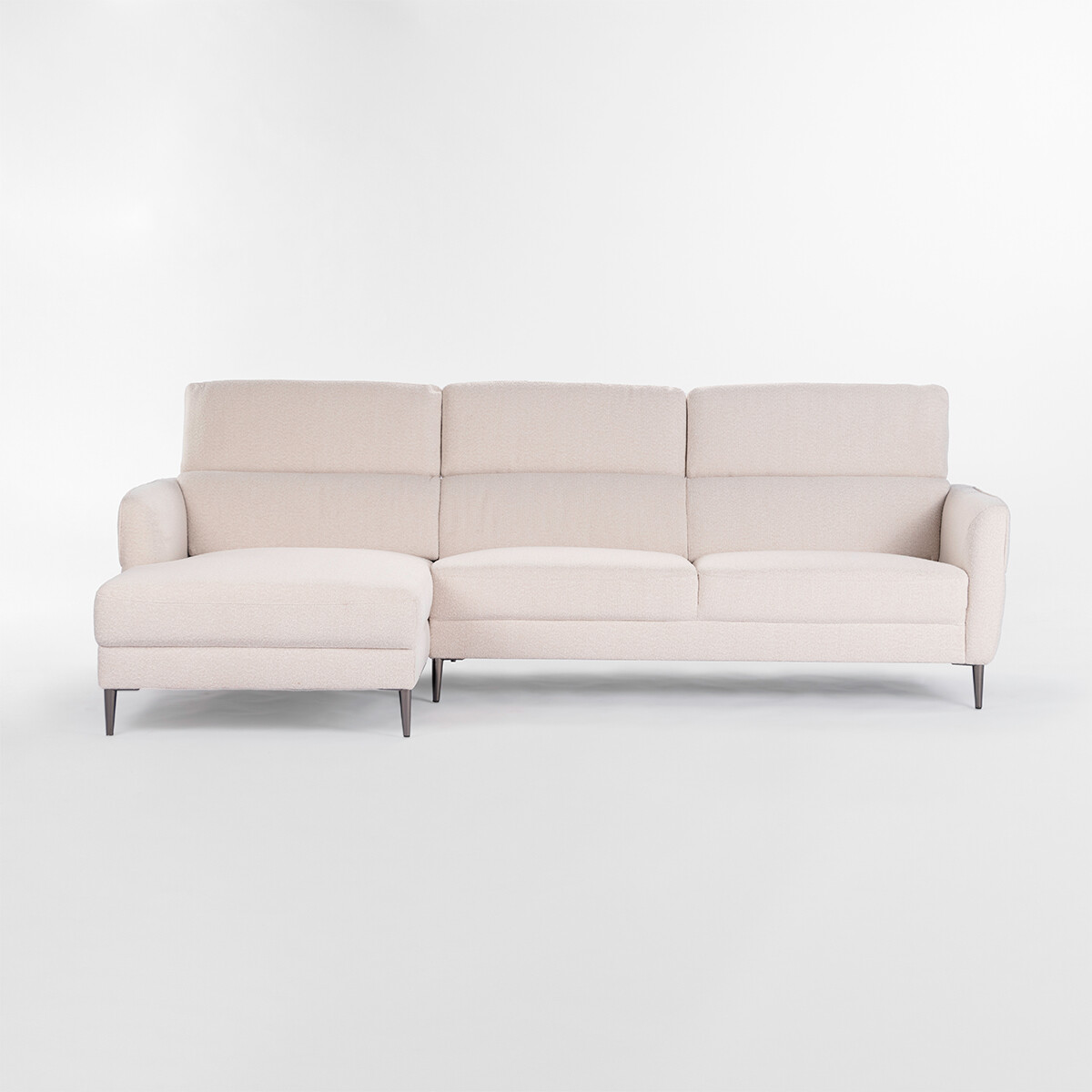 Sofá con chaise MOOVE Blanco - IZQUIERDO 