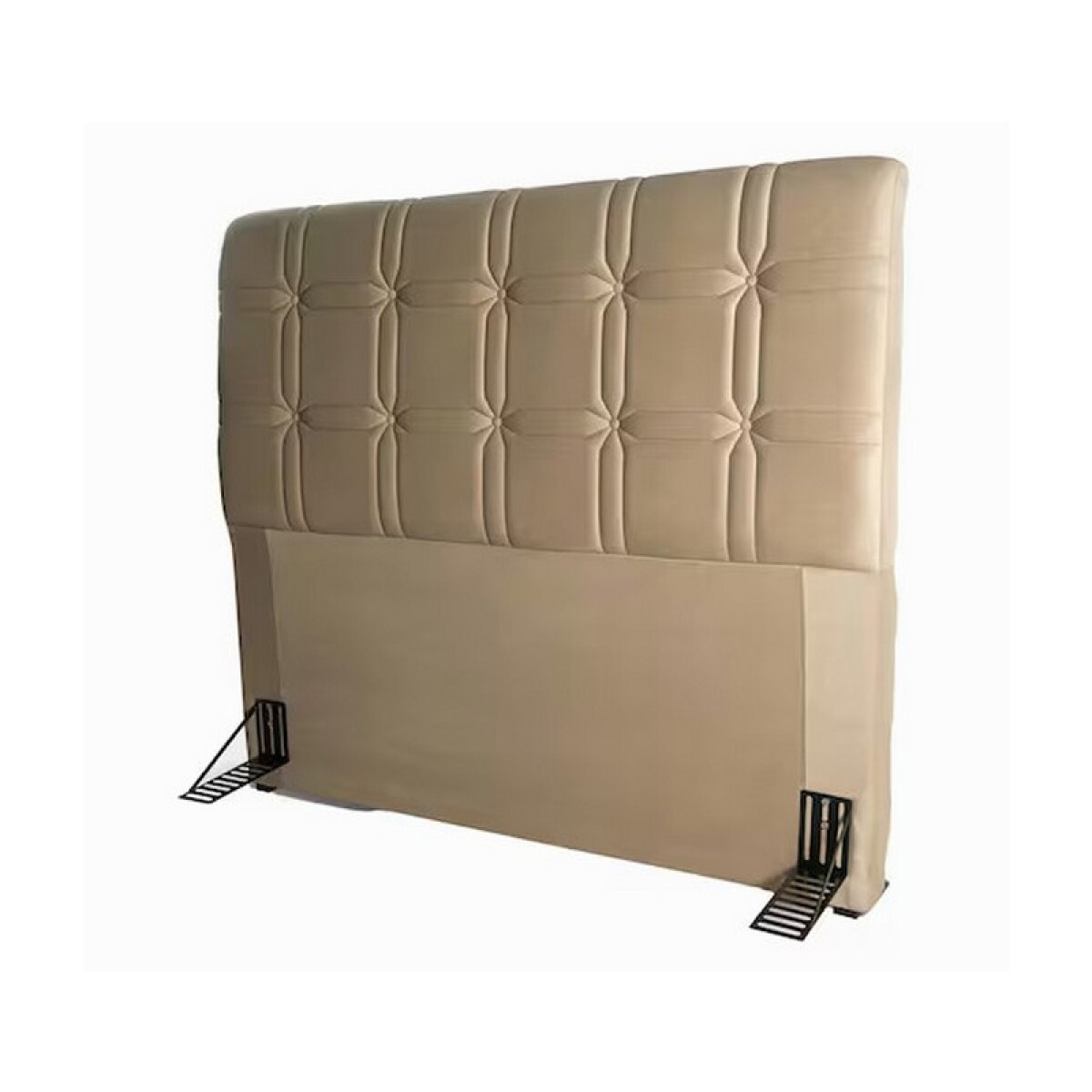 CABECERA HELLEN ZEUS 140 X 130 X 20 LISO PLATINUM BEIGE 