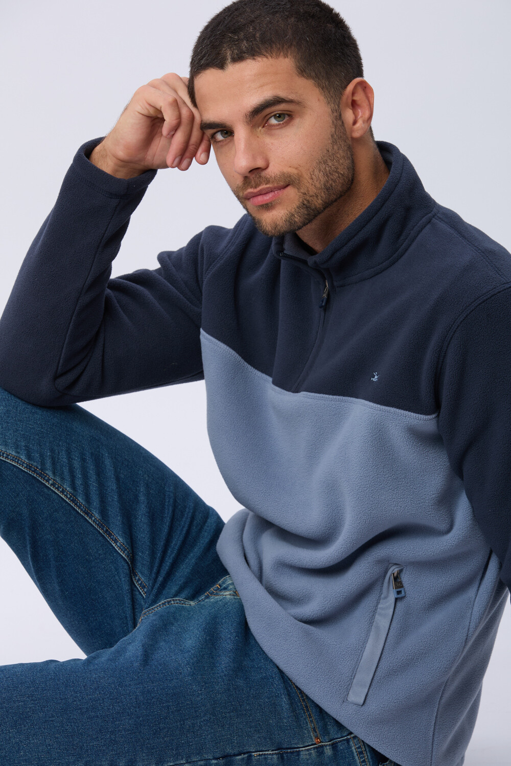 BUZO POLAR BICOLOR Piedra