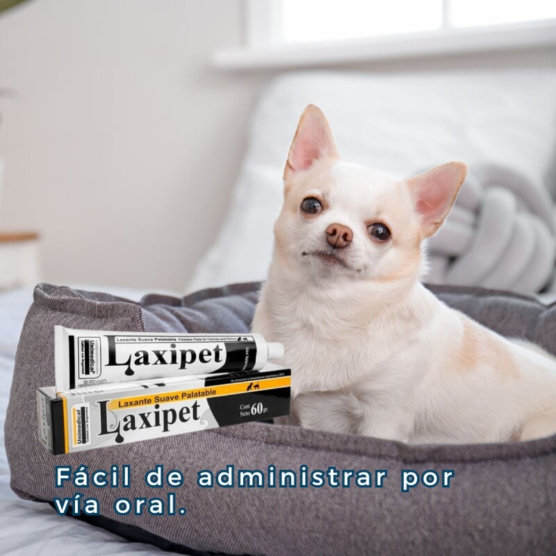 LAXIPET LAXANTE SUAVE PALATABLE PARA PERROS Y GATOS 60 G. LAXIPET LAXANTE SUAVE PALATABLE PARA PERROS Y GATOS 60 G.