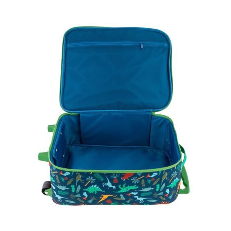 MOCHI.GCR.SJ Mochila Infantil Con Ruedas Tamaño Grande Stephen Joseph - Dino Verde