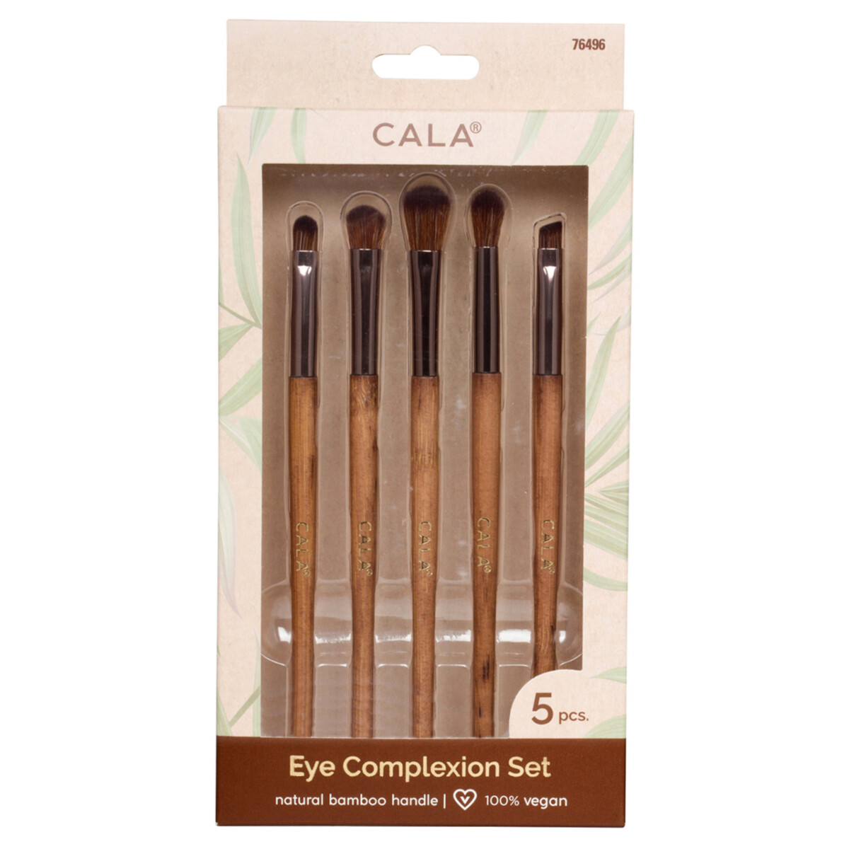 Set de Brochas de Maquillaje para Ojos de Bambú 