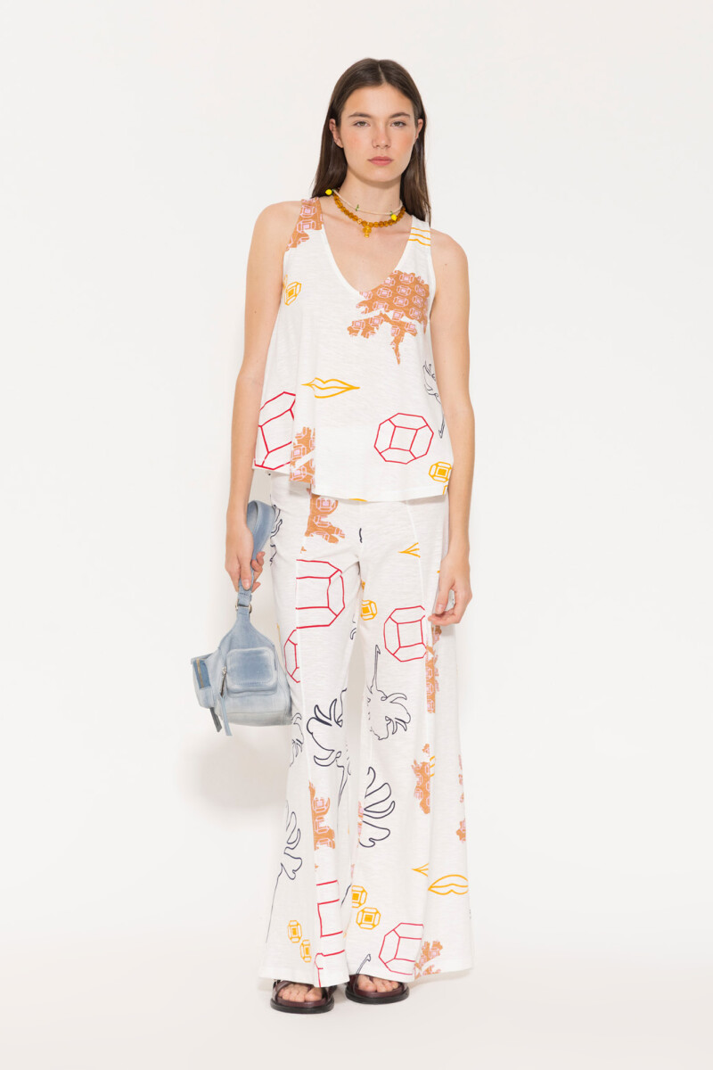 PANTALON PARIS Blanco