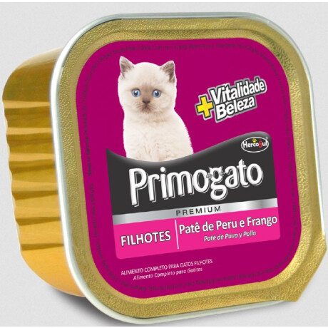 PATE PRIMOGATO 150G FILHOTES PAVO/POLLO PATE PRIMOGATO 150G FILHOTES PAVO/POLLO