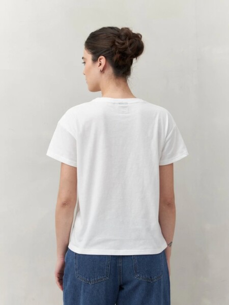 T-SHIRT D.CASSIN COLIRA BLANCO