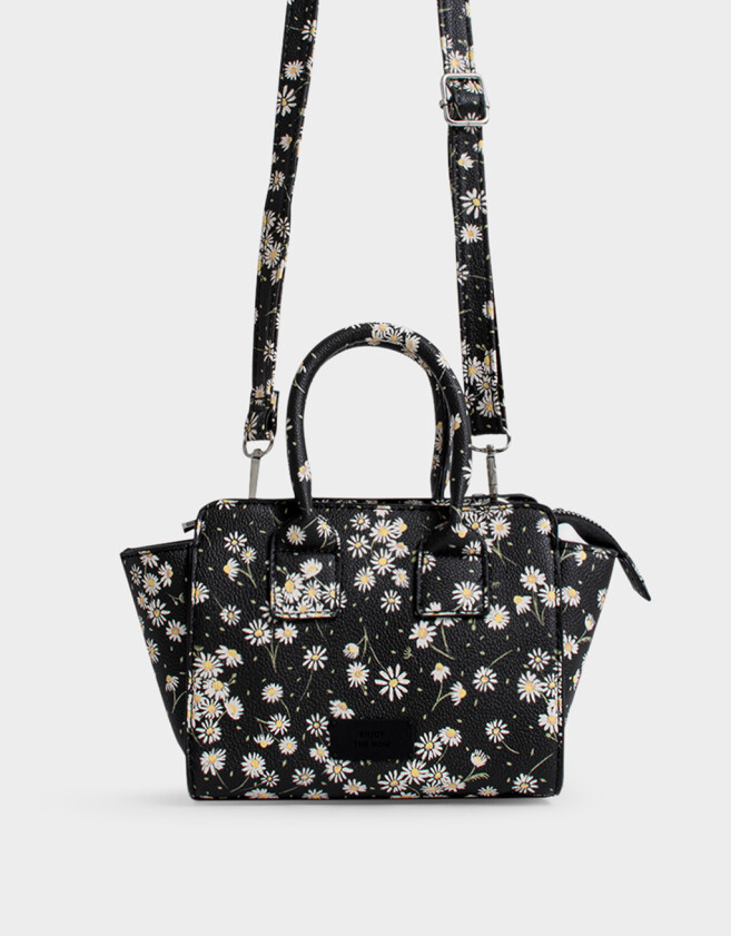 City Estampados Cartera City Margaritas - Estampado Flores