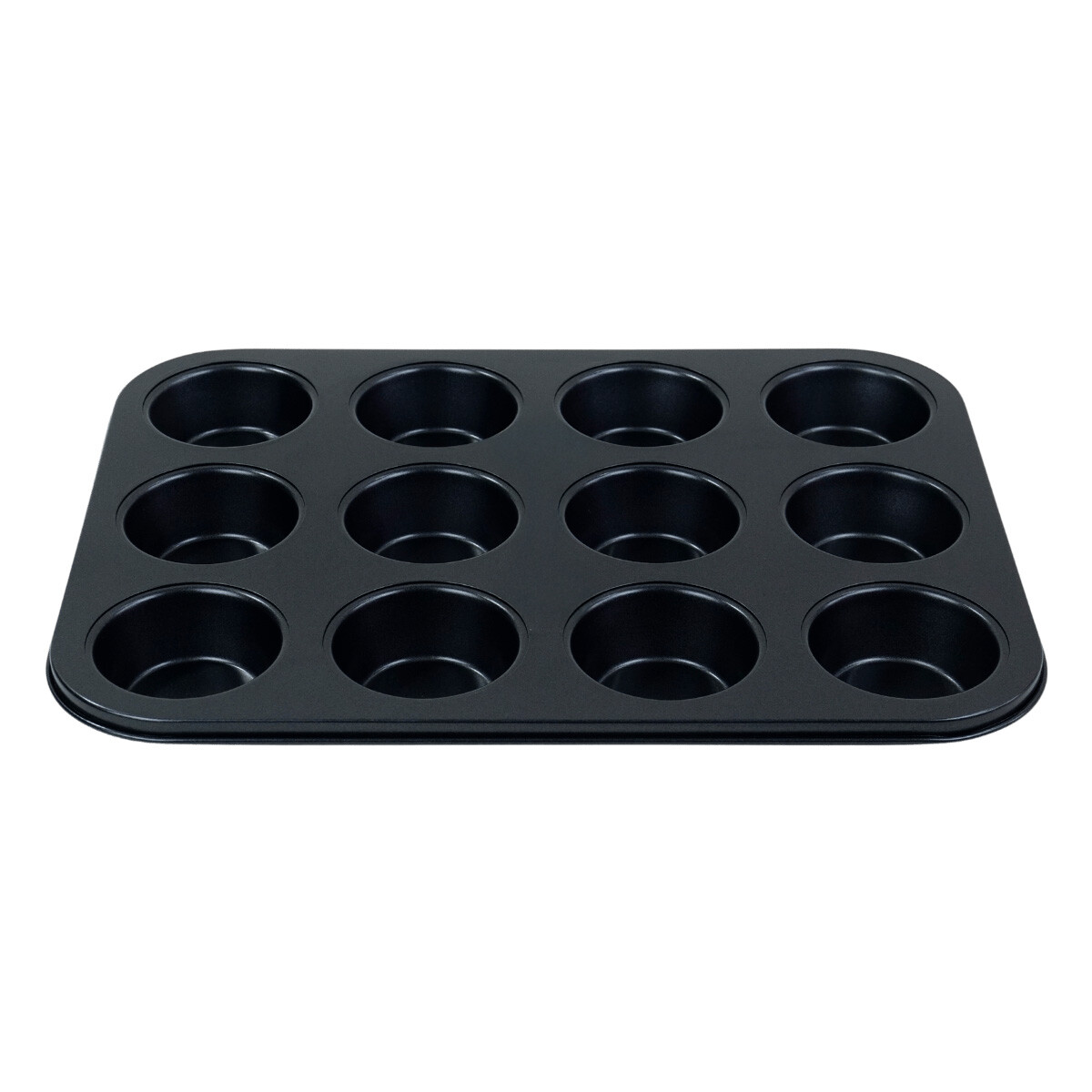 Asadera rectangular con molde para cupcakes 12 divisiones 