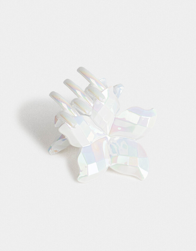 Broche Con flores Broche Con Flor - Blanco Crudo