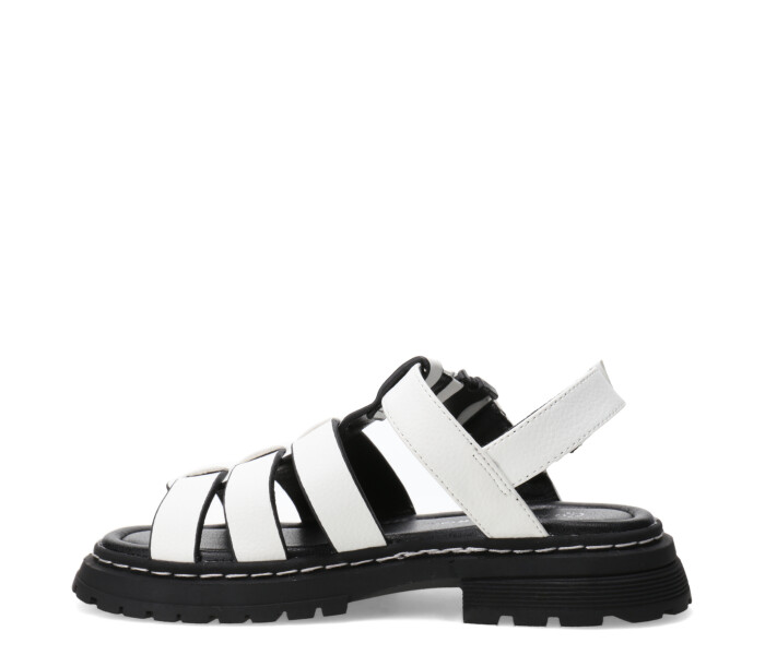 Sandalias de Niña MINI Miss Carol WASILLA franciscana Blanco