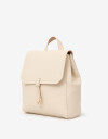 Mochilas Urbanas Mochila Con Solapa - Blanco Crema