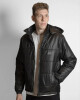 CHAQUETA PUFFER COM CAPUZ Negro