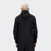 Campera New Balance Woven Full Zip Negro