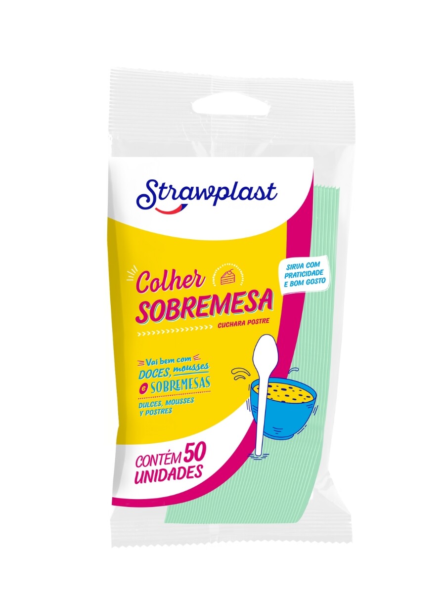 CUCHARAS DE POSTRE (Candy) verde