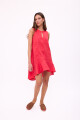 VESTIDO POLK Rojo
