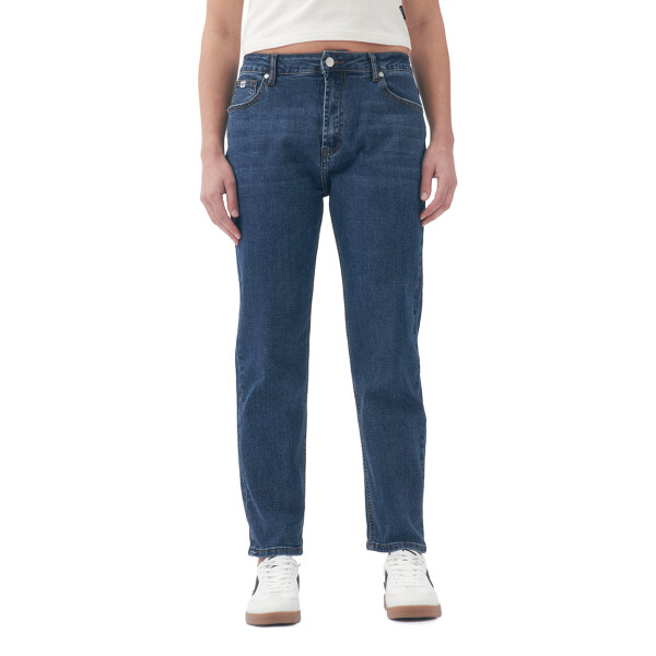 Roxy Jeans Altos Mujer - Azul Medio Azul Medio