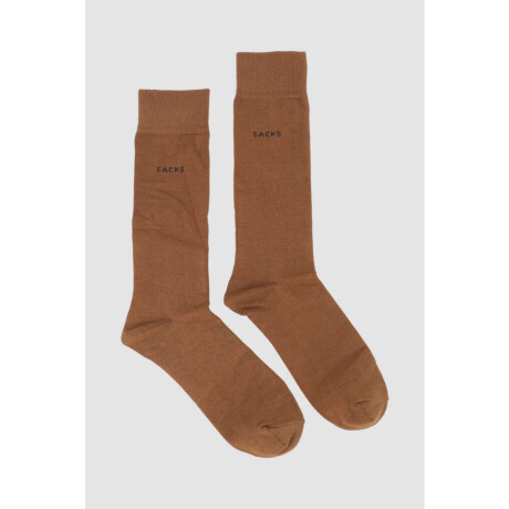 Medias bio cotton Tostados