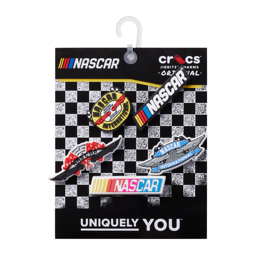 Jibbitz Nascar 5 Pack Multicolor