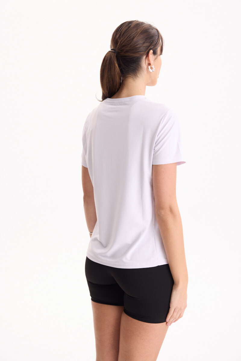 Remera Deportiva Bliss Blanco