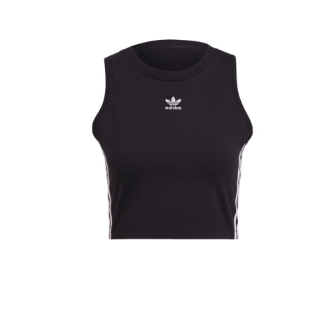 MUSCULOSA adidas CROP TANK Black