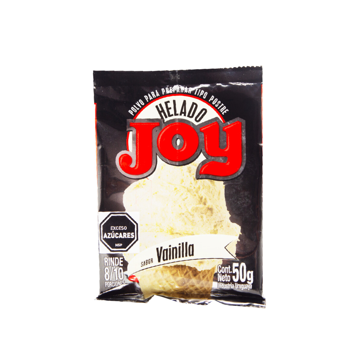 HELADO JOY VAINLLA 50GRS (UNIDAD) 8 A10 PEORCIONES 