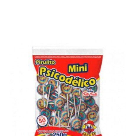 CHUPETIN PALETA PSICODELICO BOLSA 50PCS 250GRS CHUPETIN PALETA PSICODELICO BOLSA 50PCS 250GRS