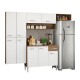 Mueble de Cocina completo 229cm Blanco