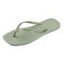 Sandalias Havaianas Slim Square Mujer Smoke Green