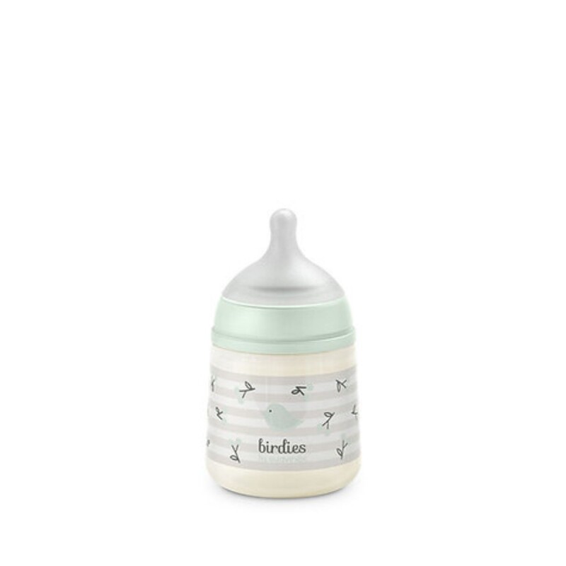 Mamadera biberón anticólico SX Pro fisiológico 150 ml 0-3m Birdies Verde