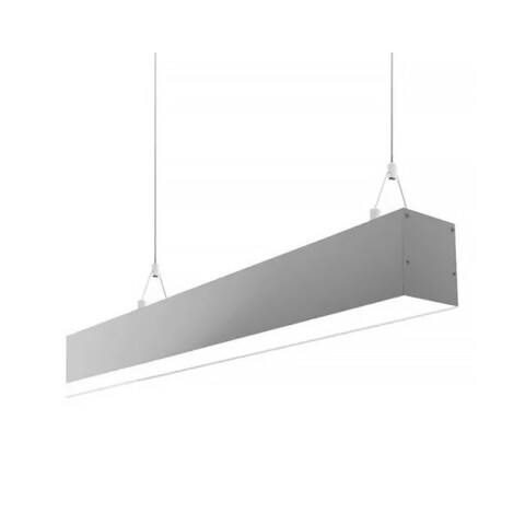 Luminaria LED suspender aluminio 40W 2400mm neutra LD0343
