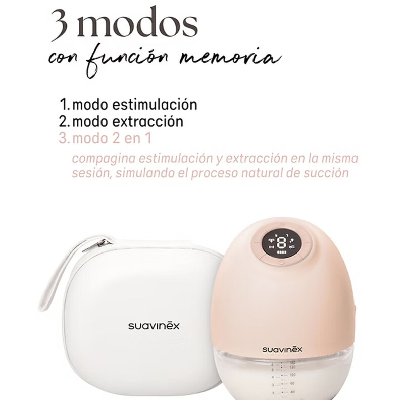 Extractor eléctrico manos libres Suavinex Extractor eléctrico manos libres Suavinex